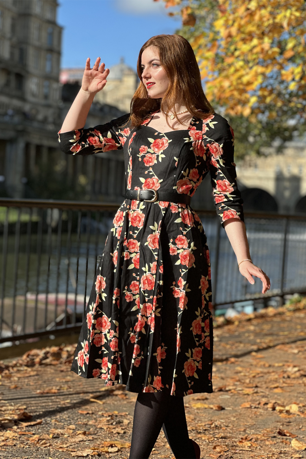 Juliet Floral Swing Dress